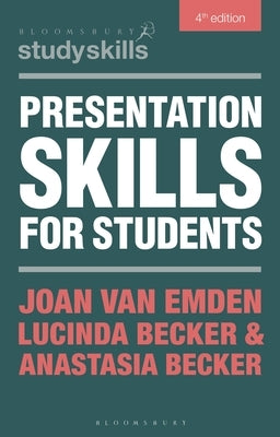 Presentation Skills for Students by Emden, Joan Van
