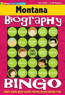 Montana Biography Bingo by Gallopade International