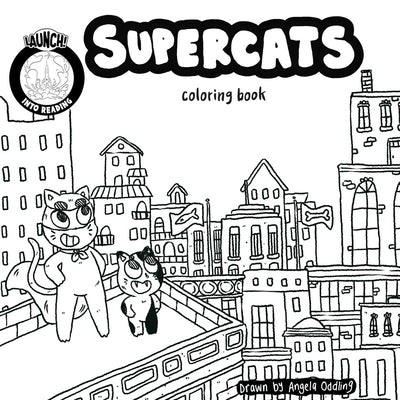 Supercats Coloring Book by Thusat, Caleb