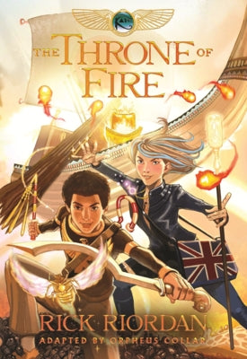 Throne of Fire: The Graphic Novel by Riordan, Rick
