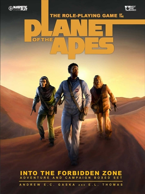 The Planet of the Apes RPG Forbidden Zone Adventure Box Role-Playing Game by Gaska, Andrew E. C.