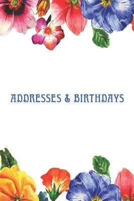 Addresses & Birthdays: Watercolor Primrose by Press, Andante