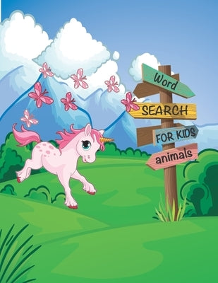 Word Search Books for Kids: Fun and Educational Puzzles with Animals Theme and more: FOR KIDS AGES 5-10 (Kids Activity Book) by Publisher, Cute Activity