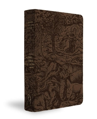 KJV Majestic Illuminated Bible (Brown Leatherluxe) by Faithwords
