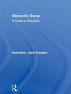 Albrecht Durer: A Guide to Research by Hutchison, Jane Campbell