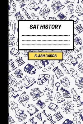 SAT History: Create your own SAT History Flash cards. Includes Spaced Repetition and Lapse Tracker (480 cards) by Notebooks, Active