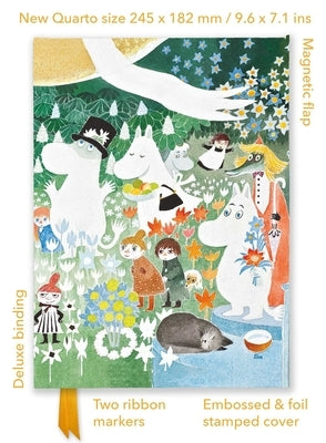 Moomin: Dangerous Journey (Foiled Quarto Journal) by Flame Tree Studio