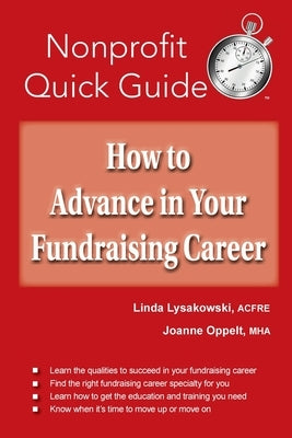 How to Advance in Your Fundraising Career by Lysakowski, Linda