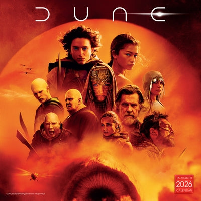 2026 Dune Wall Calendar by Legendary, Warner Bros