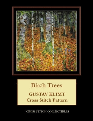 Birch Trees: Gustav Klimt cross stitch pattern by George, Kathleen