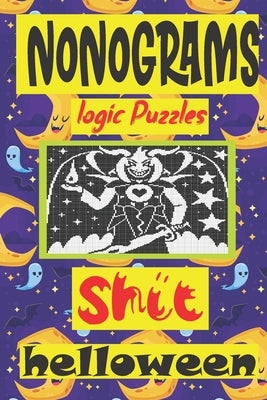 Nonogram logic Puzzle Shit helloween: Japanese Crossword Picture Logic Puzzles giddlers by Helloween, N-L-P