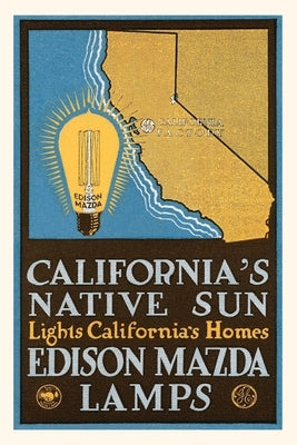Vintage Journal Advertisement for Mazda Lamps by Found Image Press