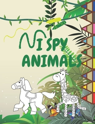 I Spy Animals: Coloring Book for Kids by Publishing, Paul