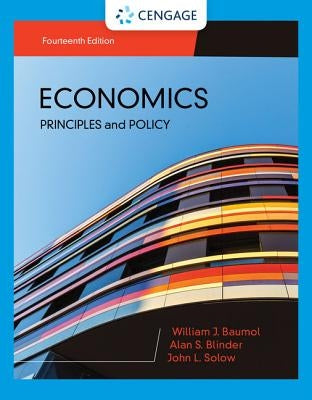 Economics: Principles & Policy by Baumol, William J.