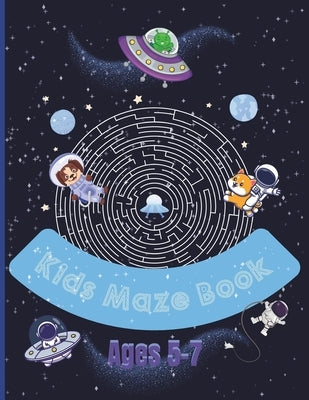 Kids Maze Book Ages 5-7: Maze Activity Book For Kids by Publishing, Tencoppers