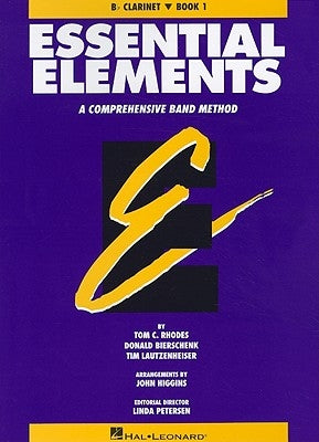Essential Elements Book 1 - BB Clarinet by Rhodes, Tom C.