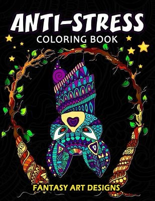 Anti-Stress Coloring Book for Adults: Cute Coloring Book Easy, Fun, Beautiful Coloring Pages by Kodomo Publishing