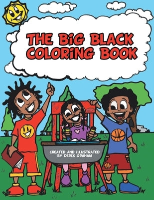 The Big Black Coloring Book by Graham, Derek