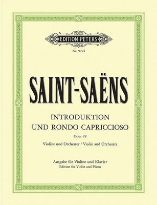 Introduction and Rondo Capriccioso Op. 28 (Edition for Violin and Piano): Sheet by Saint-Saëns, Camille