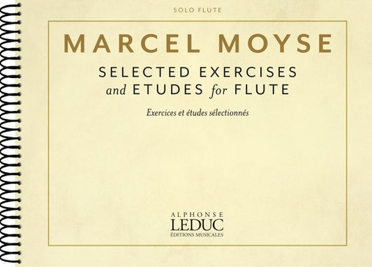 Selected Exercises for Flute by Moyse, Marcel