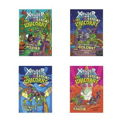 Xander and the Rainbow-Barfing Unicorns by Manning, Matthew K.