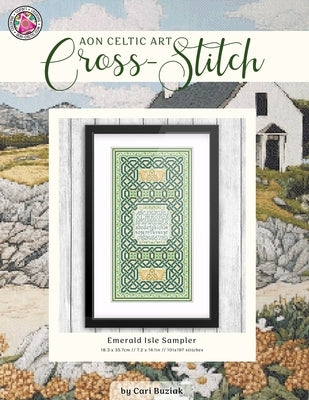 Emerald Isle Sampler: Celtic Cross-Stitch Chart, 7.2" x 14.1", Fun & Easy Counted Cross Stitch Pattern for Adults by Buziak, Cari