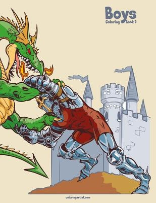 Boys Coloring Book 2 by Snels, Nick