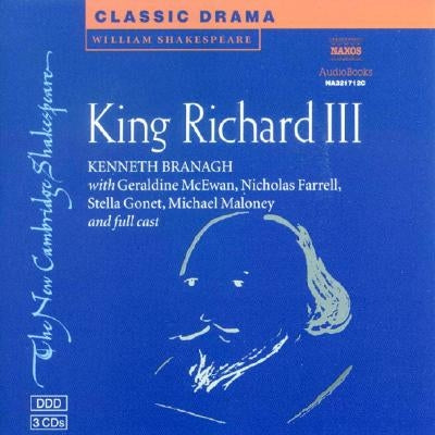 King Richard III Audio CD Set (3 Cds) by Shakespeare, William