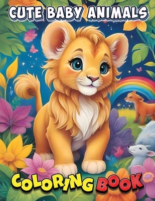 Cute Baby Animals Coloring Book: Creative Playtime Magic: Educational Fun with Cute Baby Animals Coloring Adventure! by Mwangi, James