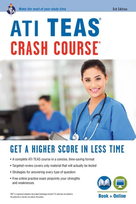 Ati Teas Crash Course(r) Book + Online: Get a Higher Score in Less Time by Allen, John