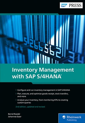 Inventory Management with SAP S/4hana by Roedel, Bernd
