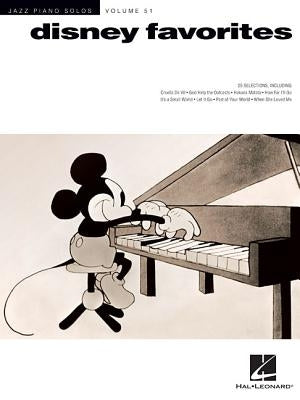 Disney Favorites: Jazz Piano Solos Series Volume 51 by Hal Leonard Corp