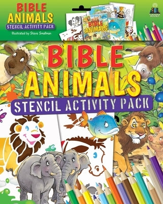 Bible Animals Stencil Activity Pack [With Cards and Pens/Pencils] by Dowley, Tim
