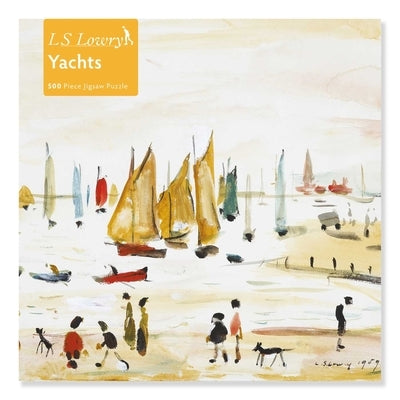 Adult Jigsaw Puzzle L.S. Lowry: Yachts (500 Pieces): 500-Piece Jigsaw Puzzles by Flame Tree Studio
