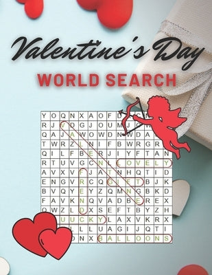 Valentine's Day Word Search Book: : Large Print Word Search puzzle books, Valentine's day gift for kids and adults by Publisher, Magic Sky