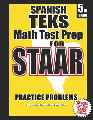 Spanish TEKS 5th Grade Math Test Prep for STAAR by Treasures, Teachers'