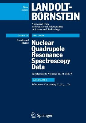 Substances Containing C10h16...Zn: Supplement to III/39 by Nakamura, Nabuo