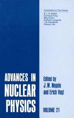 Advances in Nuclear Physics: Volume 21 by Vogt, Erich