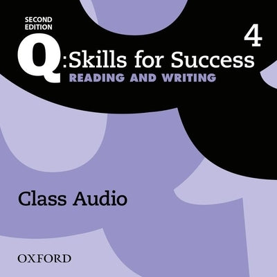 Q2e 4 Reading and Writing Class Audio CD X3 by 