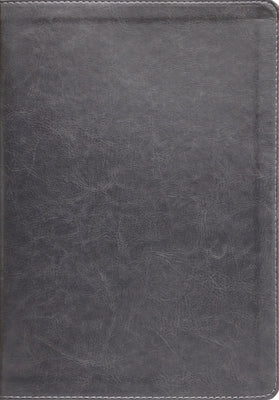 Esv, Thompson Chain-Reference Bible, Leathersoft, Gray, Red Letter, Thumb Indexed by Thompson, Frank Charles