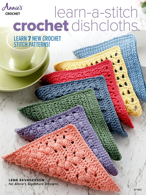 Learn-A-Stitch Crochet Dishcloths by Skvagerson, Lena