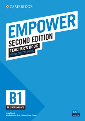 Empower Pre-Intermediate/B1 Teacher's Book with Digital Pack by Edwards, Lynda