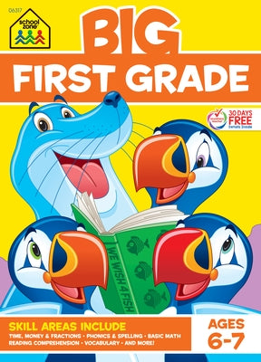 School Zone Big First Grade Workbook by Zone, School