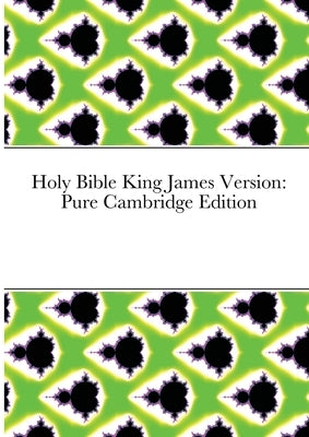 Holy Bible King James Version: Pure Cambridge Edition by Leake, Kevin