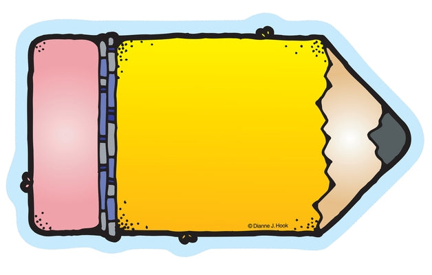 Chunky Pencils Cut-Outs by D J Inkers
