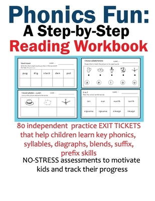 Phonics Packets: 80 Independent Practice EXIT tickets That Help Children Learn Key Phonics, syllables, diagraphs, blends, suffix, prefix Skills: PHONI by Chugh, Deepika