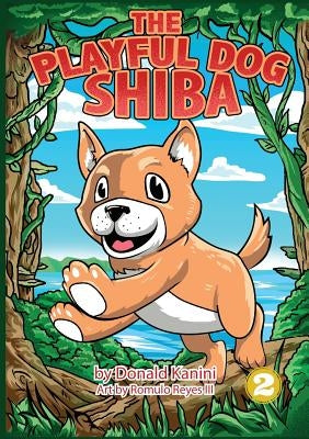 Playful Dog Shiba by Kanini, Donald