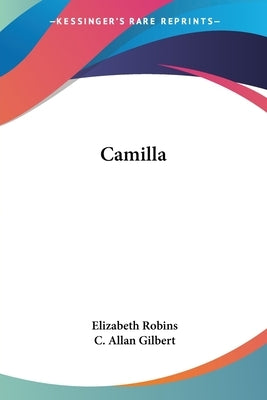 Camilla by Robins, Elizabeth