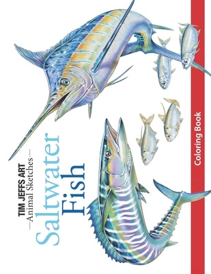 Saltwater Fish Coloring Book by Warren, Jo