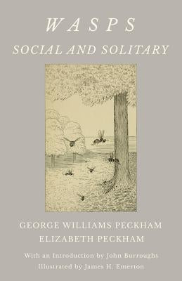 Wasps - Social and Solitary;With an Introduction by John Burroughs - Illustrated by James H. Emerton by Peckham, George Williams